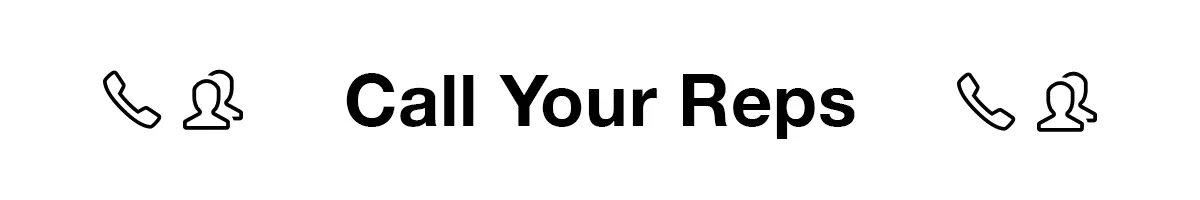 Call Your Reps artwork